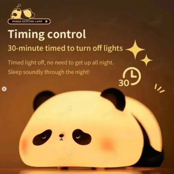 Cute Silicone Panda Night Lamp - Image 2